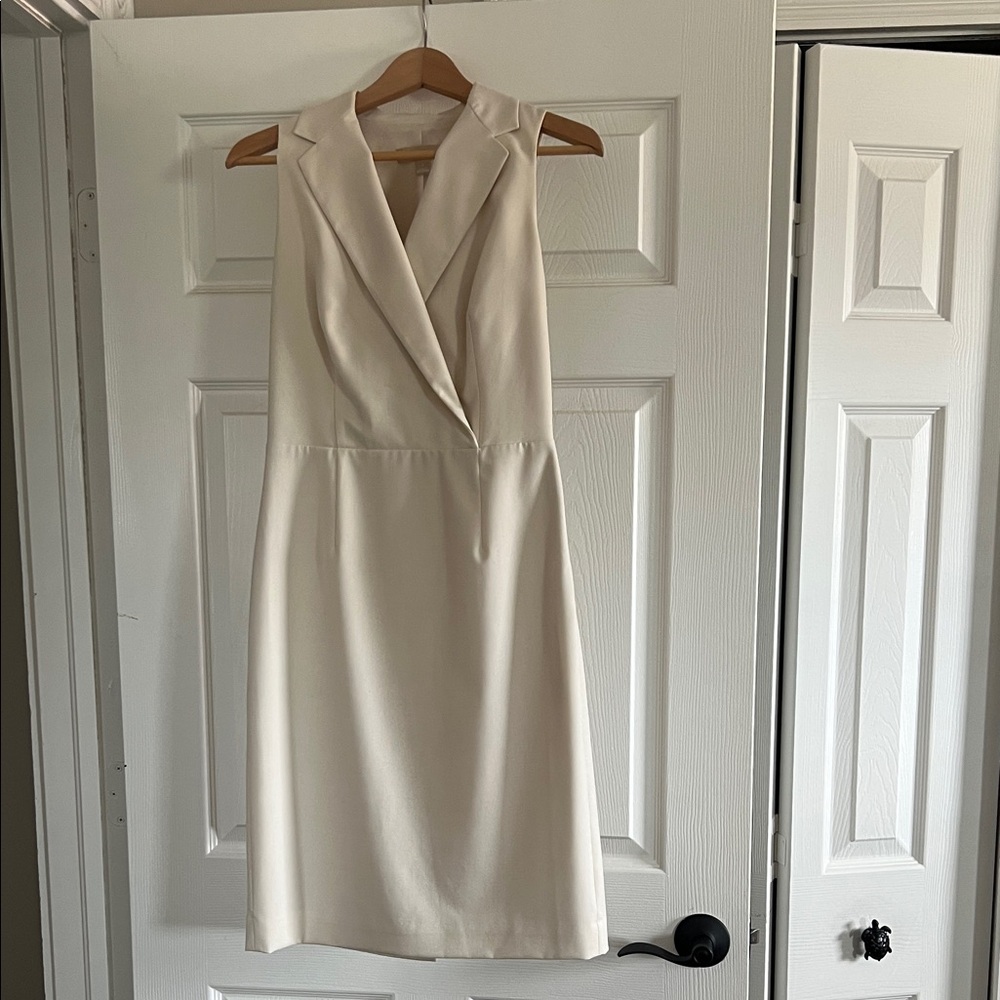 Banana Republic Cream Midi Dress